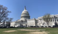 The US capitol building