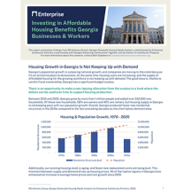 Georgia Housing Needs Analysis Summary cover