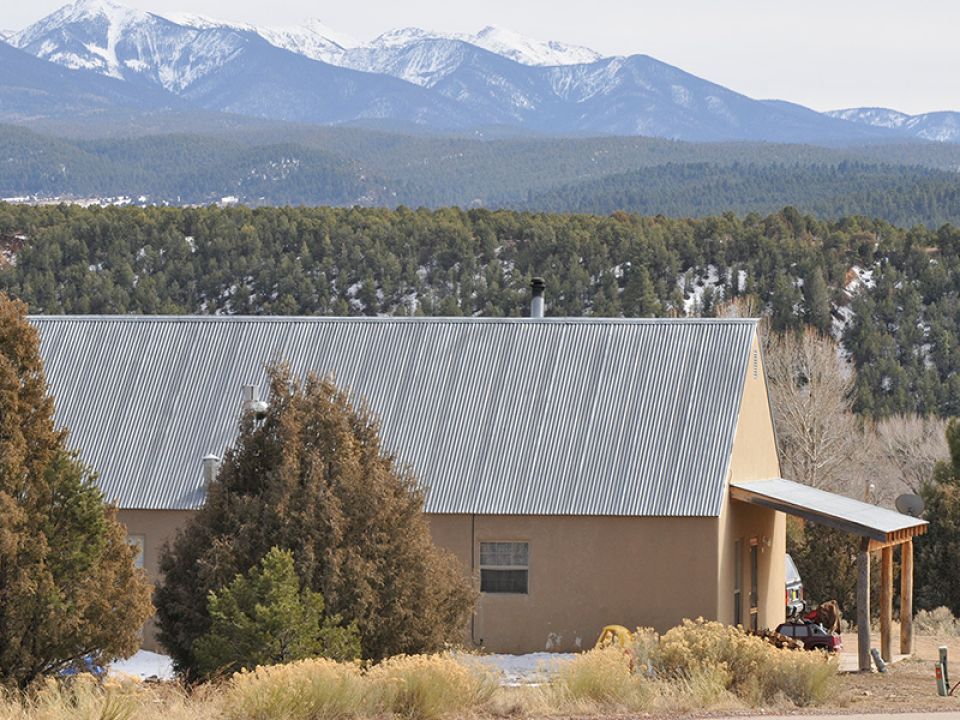 A home in a rural community